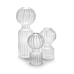Vaso Iki Doll : Vasi di design in vetro - CONFIG0267
