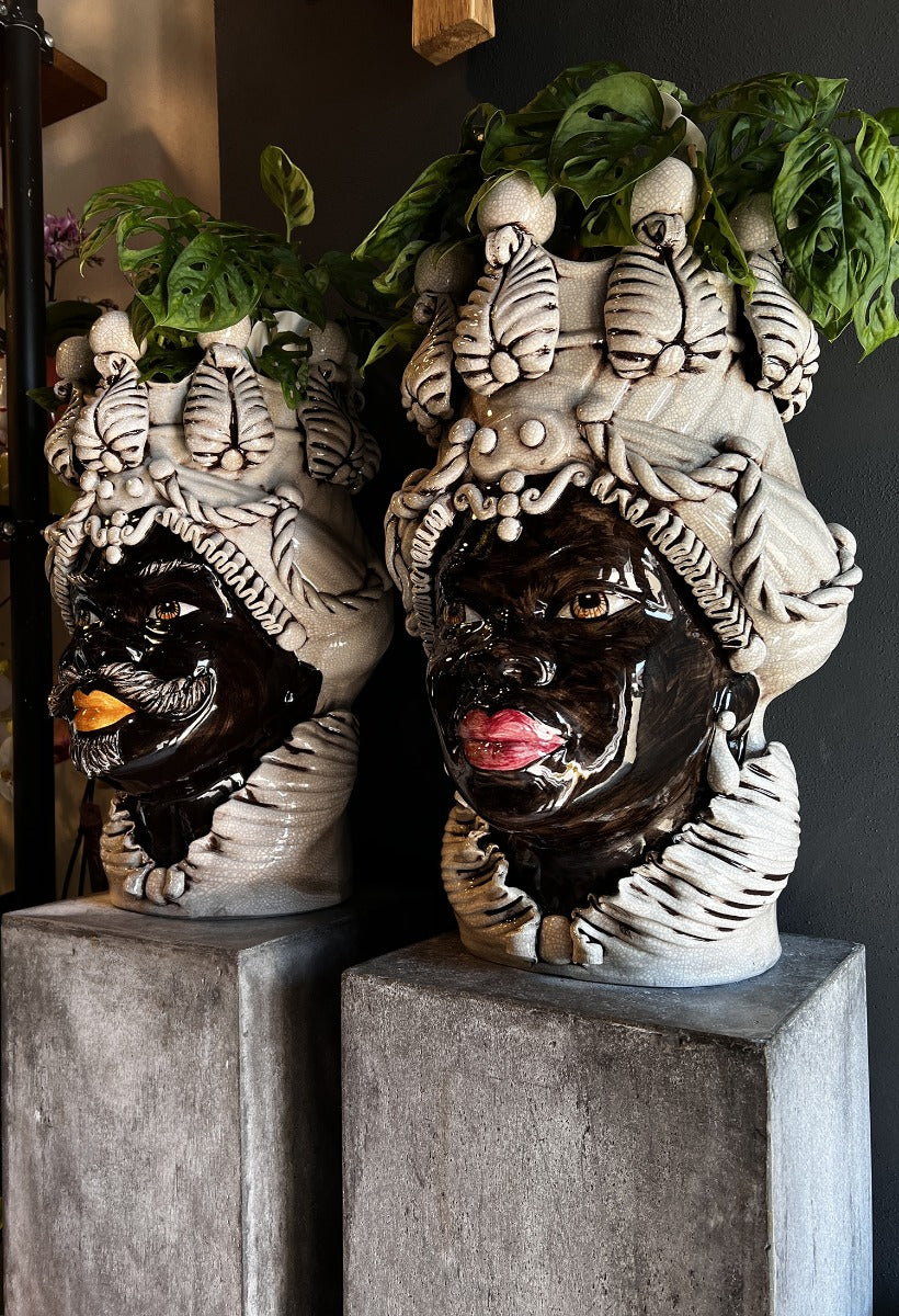 Vaso Moro Lady Big Cracklè - 200654-CR