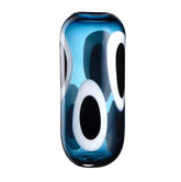 Vaso Occhi Blu in Vetro H37 Cm - Un Dettaglio di Stile per i Tuoi Interni - 047511