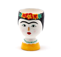 Vaso porta piante Frida Kahlo H20 Ø14 - 015377