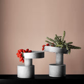 Vaso industriale in cemento FCK : Vasi di design in cemento - CONFIG0264