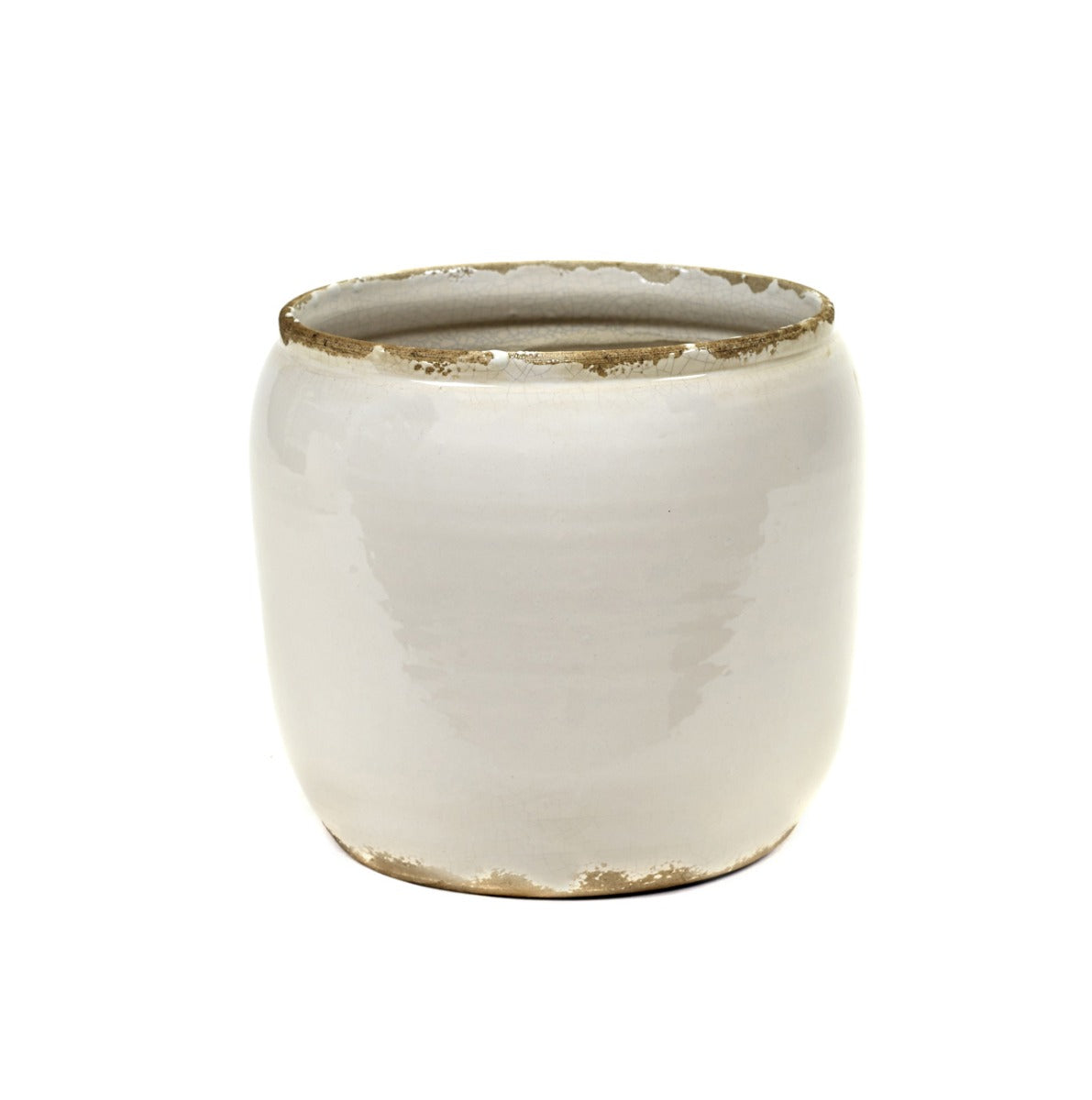 Cachepot Costa M Bianco : Vasi design Serax - B7617104