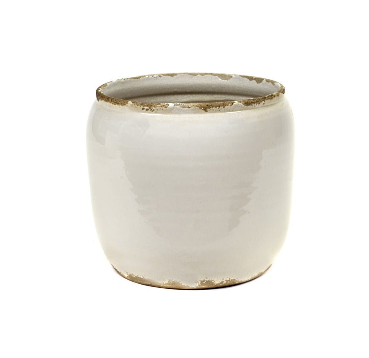Cachepot Costa S Bianco : Vasi design Serax - B7617101