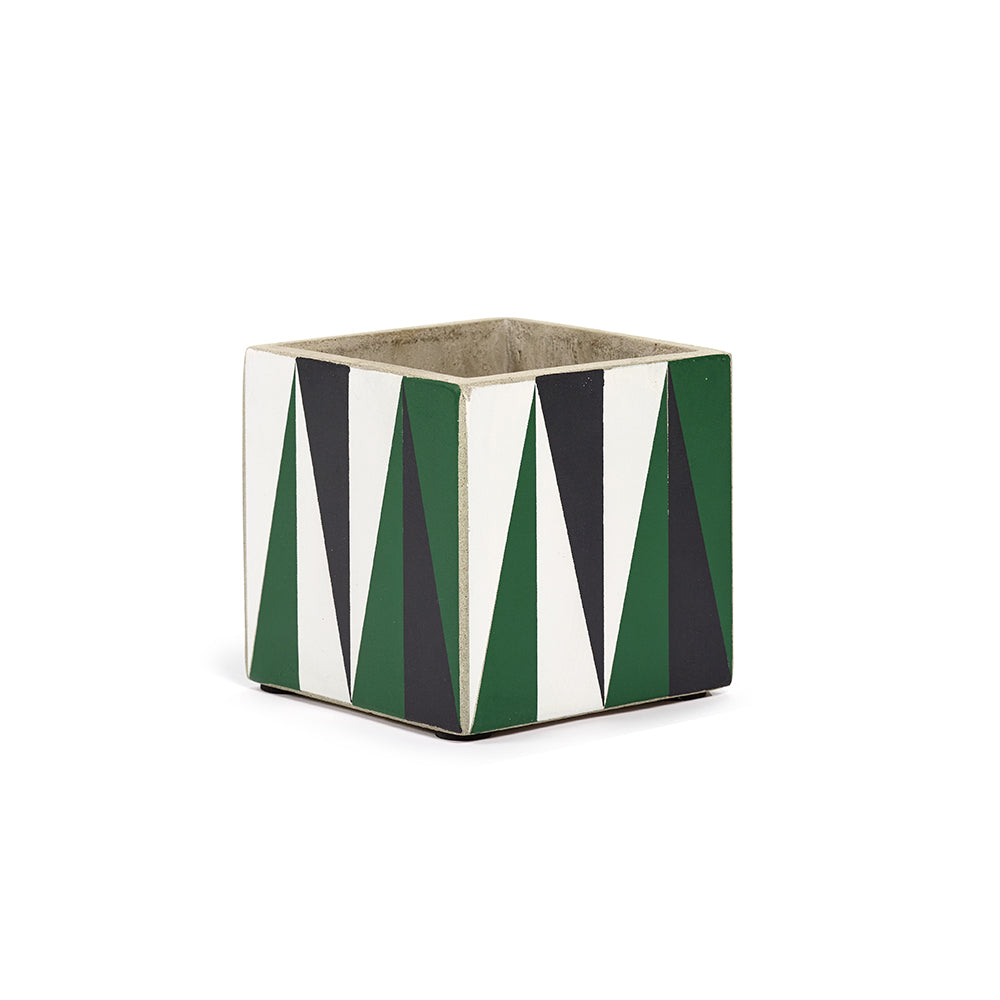 Vaso Marie Black-Green-White H13 - B7219637