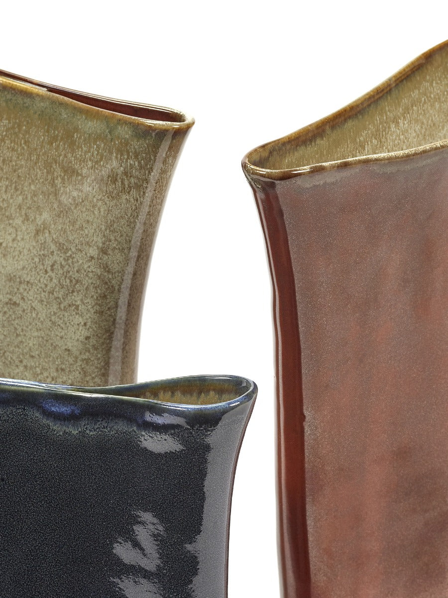 Vaso Basso Blu Terres De Reves | Design Anita Le Grelle - B5119122