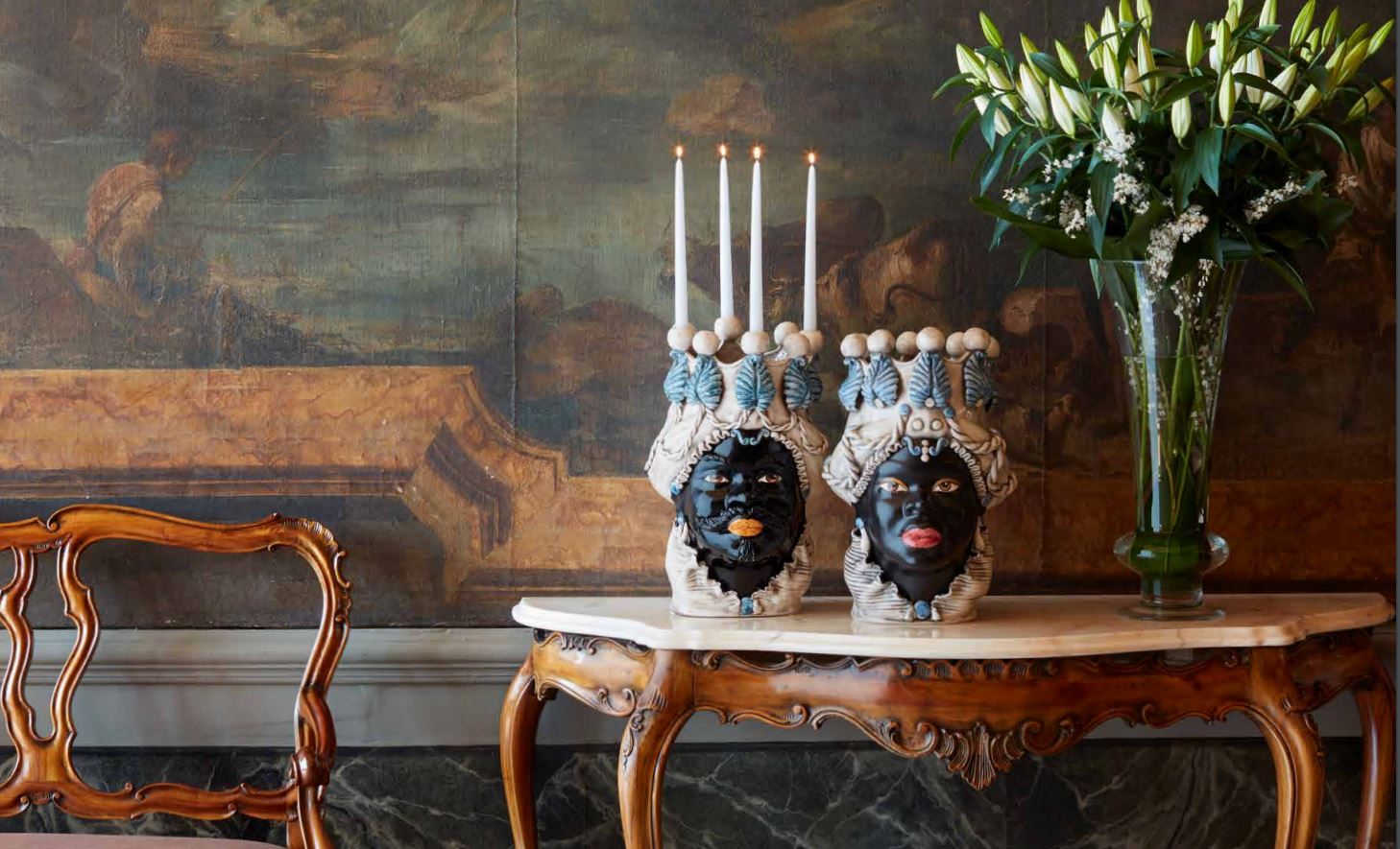 Vaso Moro Man Big Blue - 200655-80