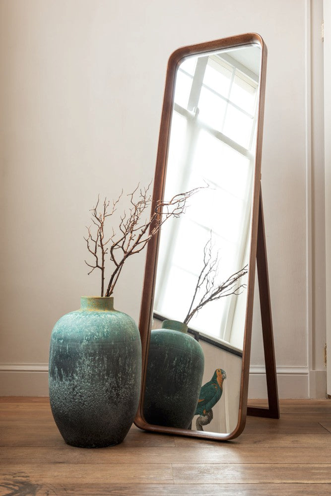 Vaso vintage in ceramica azzurro - CONFIG0136