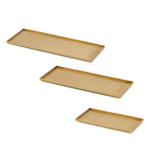 Vassoio Rettangolare Charm Oro - CONFIG0285