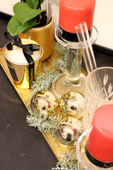 Vassoio Rettangolare Charm Oro - CONFIG0285