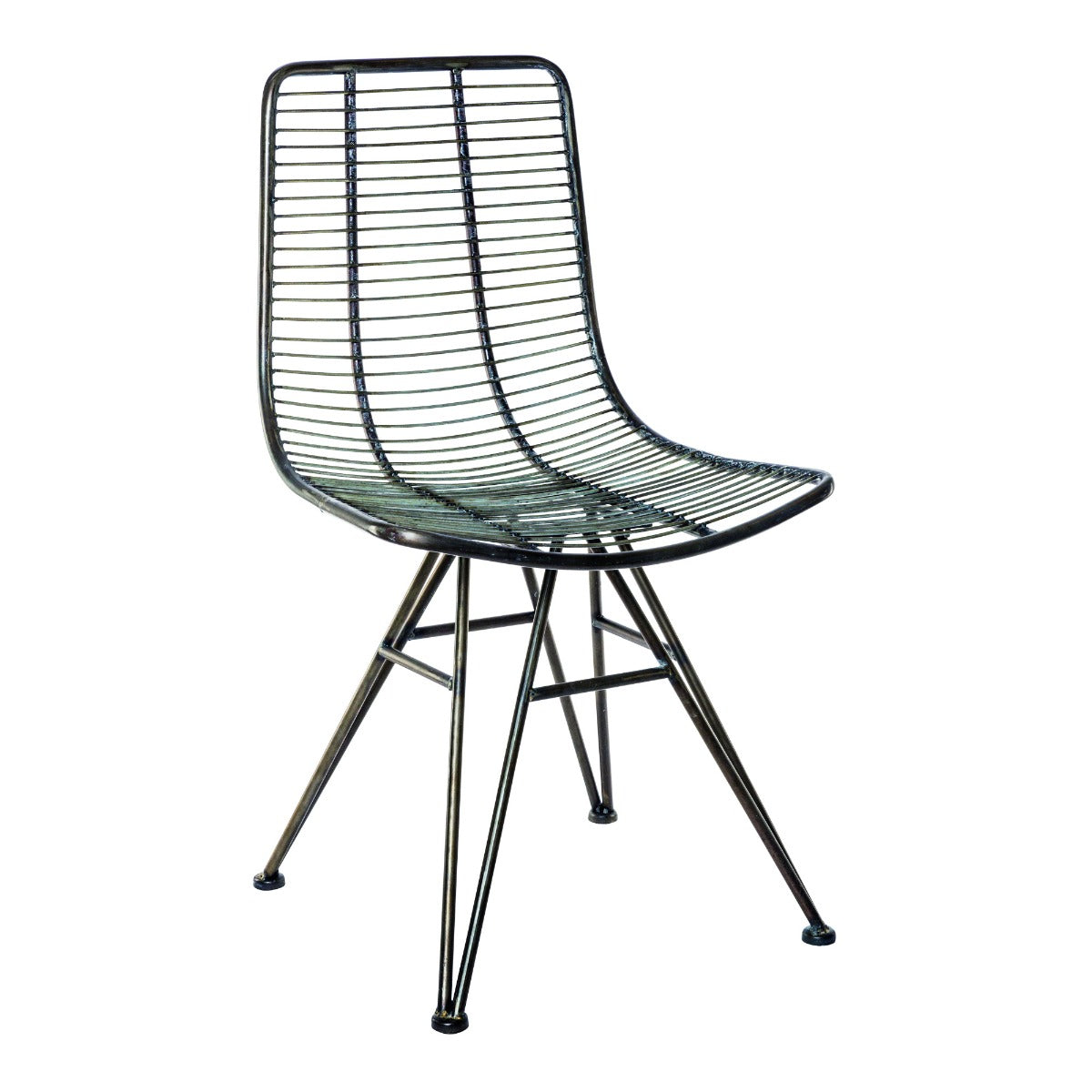 Sedia in metallo Wire : Sedie di design in metallo - 673575