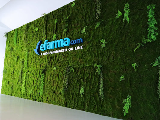 Ripartire in verde: le pareti di verde verticale per eFarma