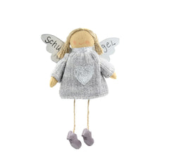 Angelo Custode da appendere Silver : Addobbi natalizi realizzati a mano - 1201881-lightgrey