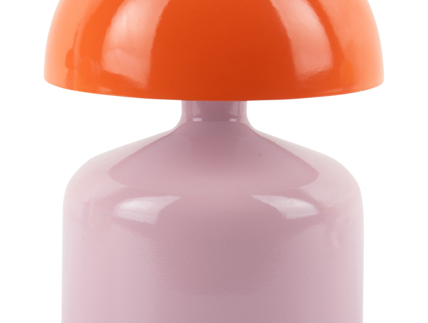 Lampada da Tavolo Funky Impetu Rosa Chiaro e Arancio H15 D10 CM | Lampade Colorate di Design - LM2259LP