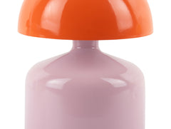 Lampada da Tavolo Funky Impetu Rosa Chiaro e Arancio H15 D10 CM | Lampade Colorate di Design - LM2259LP