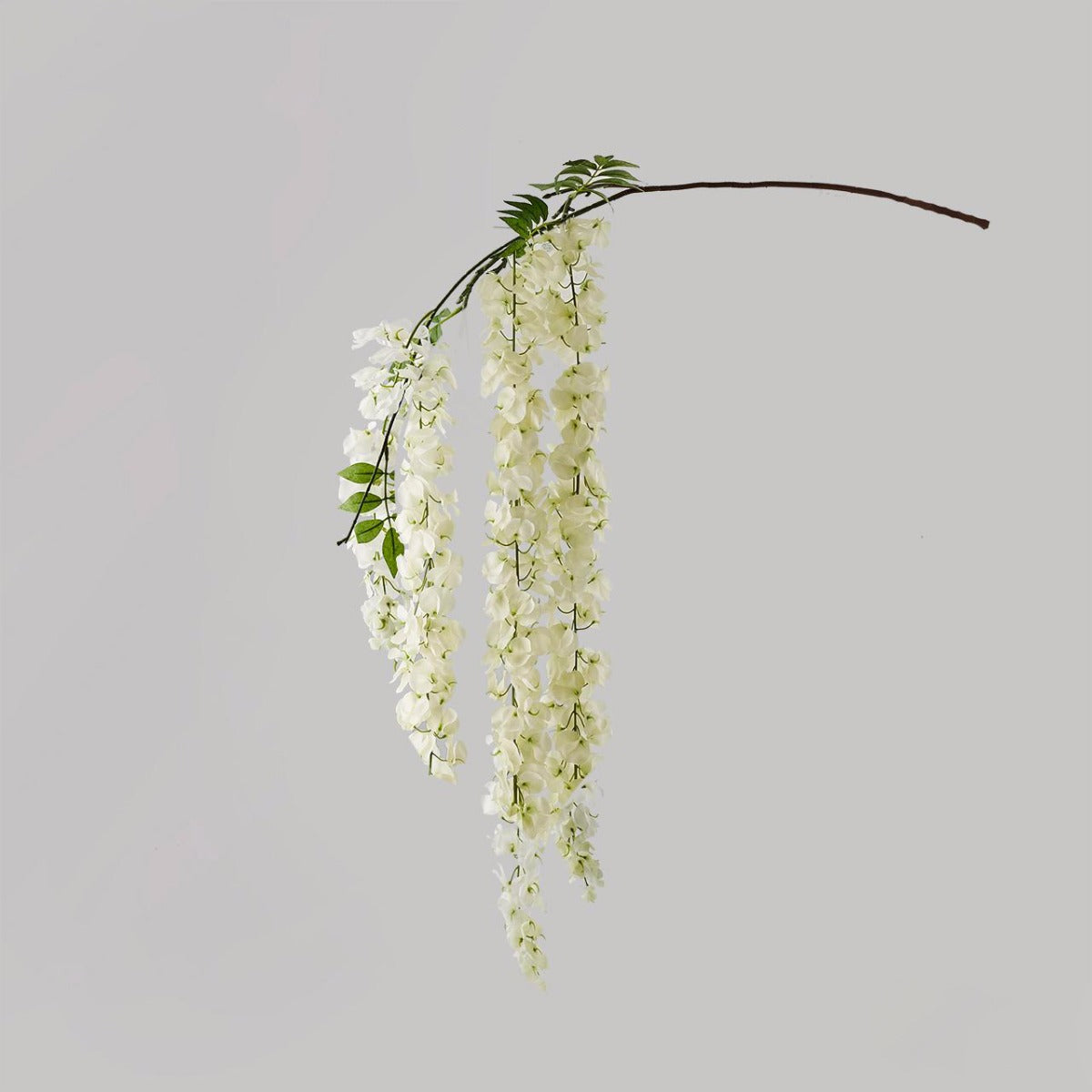 Ramo di Glicine bianco cadente L: fiori artificiali di alta qualit&agrave; - 215036,10