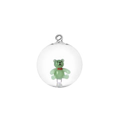 Palla di Natale Orsacchiotto Verde collezione Schiaccianoci Ichendorf Milano