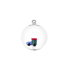 Palla di Natale Trenino collezione Schiaccianoci Ichendorf Milano