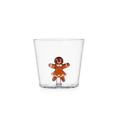 Bicchiere Tumbler Mrs Pan di Zenzero – Collezione Schiaccianoci Ichendorf Milano