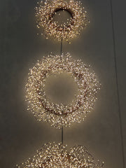 EDG - Enzo De Gasperi Corona LED Lumiere – 1800 Microled Luce Calda Ø75 cm