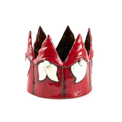 Vaso Cachepot Gnomo Rosso H18 cm D20,5 cm - EDG Enzo De Gasperi