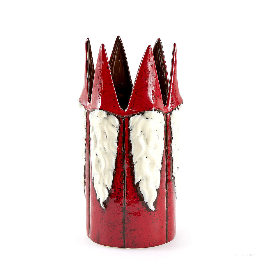 Vaso Cachepot Gnomo Rosso H27 cm D14 cm - EDG Enzo De Gasperi