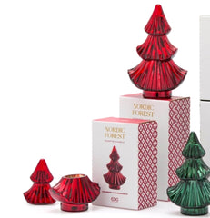 EDG - Enzo De Gasperi Candela Forest Albero di Natale Rosso H20