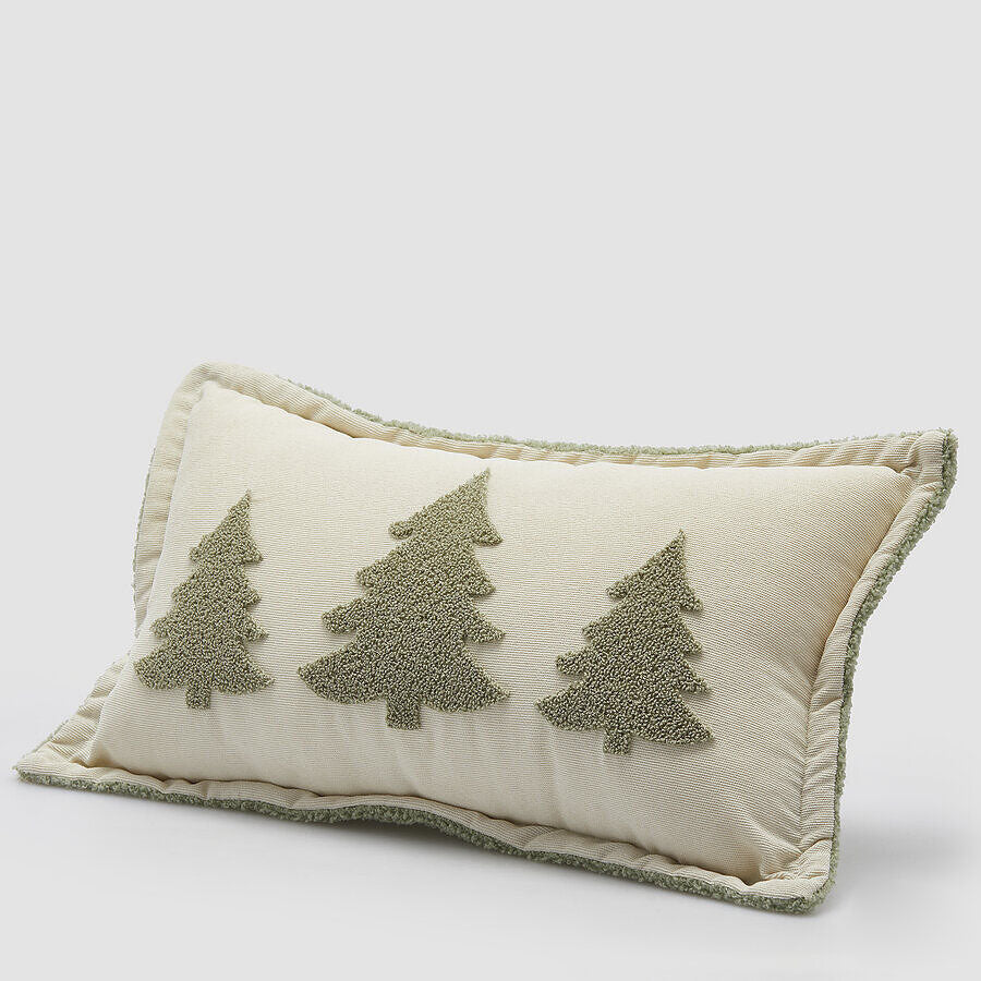 EDG - Enzo De Gasperi – Cuscino Rettangolare con Abeti 50x30 cm