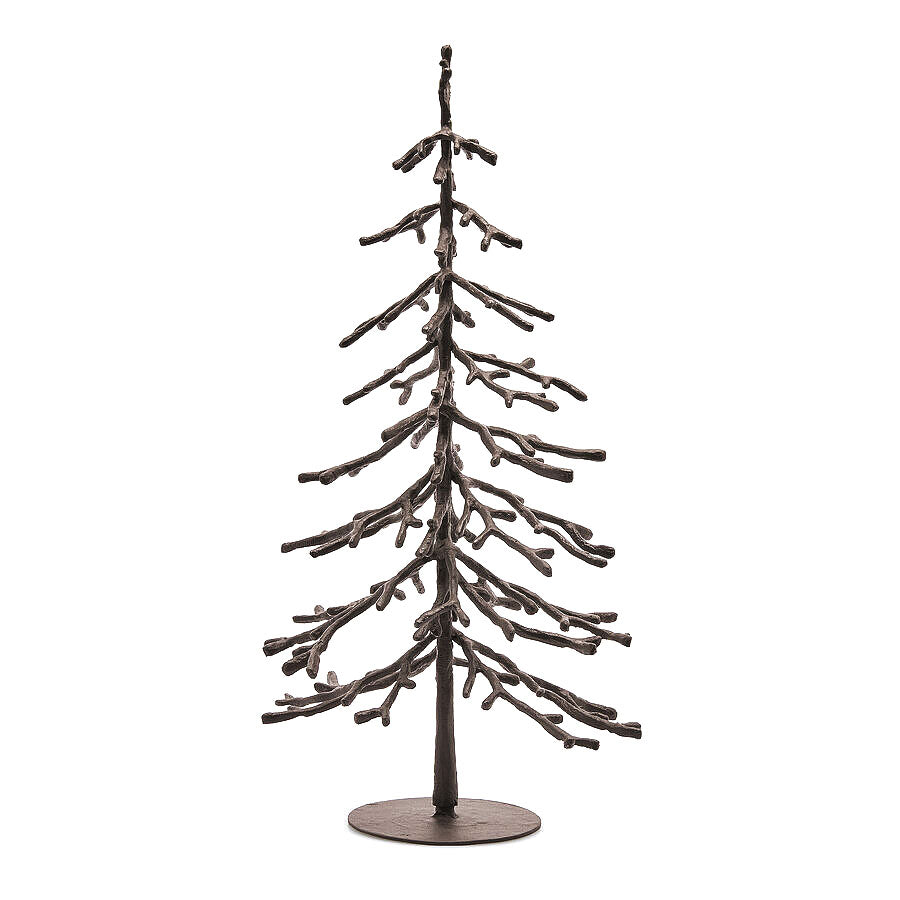 EDG Enzo De Gasperi – Decoro Abete in Metallo H60 D31