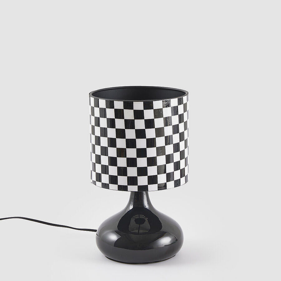 EDG - Enzo De Gasperi Lampada Da Tavolo Scacchi H34 D20