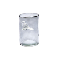 Vaso Vetro Cilindro Scoiattolo H15 D10 Grigio – EDG Enzo De Gasperi