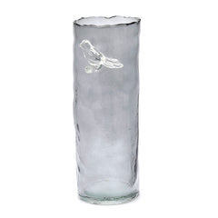 Vaso Vetro Cilindro Scoiattolo H27 D10 Grigio – EDG Enzo De Gasperi