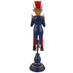 Renna Natalizia su Monociclo in Resina con Tamburo – Decorazione Festiva