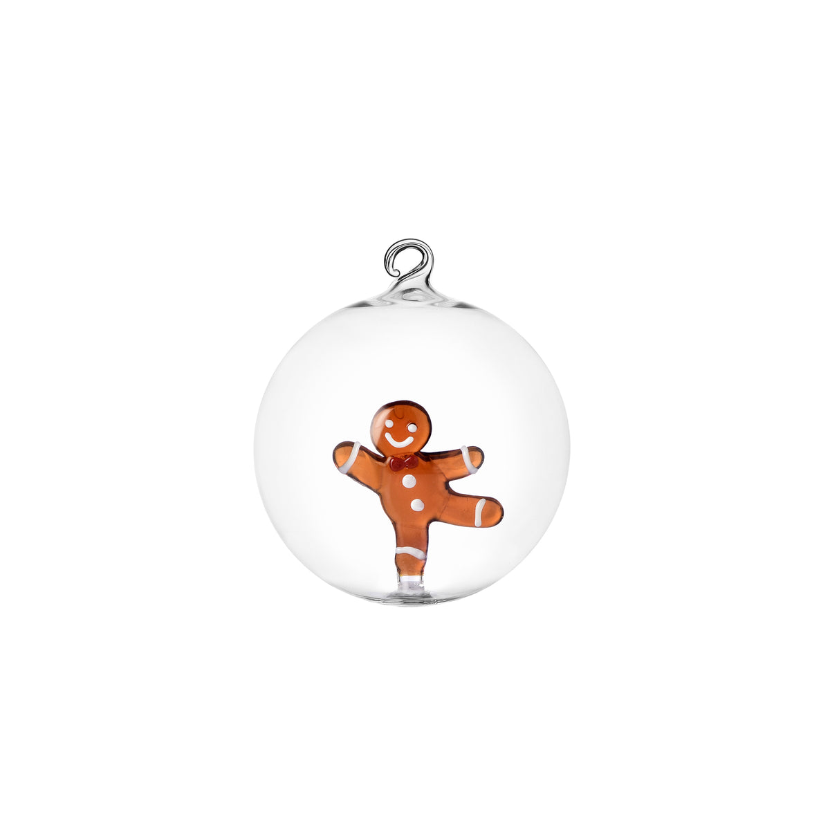 Palla di Natale Ciao Pan di Zenzero collezione Schiaccianoci Ichendorf Milano