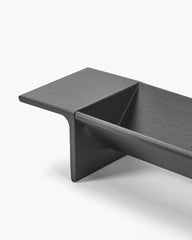 Serax - Vassoio in Acciaio Nero S 39 Cm -  Designer Jonas Van Put