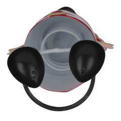 Soldatino schiaccianoci Natalizio in Metallo Rosso H30 Cm – Decorazione Elegante e Moderna