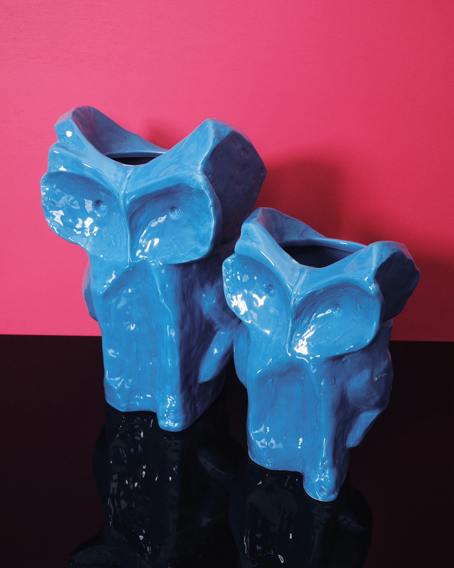 Vaso Gufo L Blu - Design Marni per Serax – Collezione After Midnight