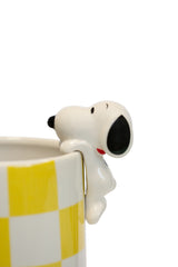 Vaso in Ceramica Snoopy Love is in Bloom Yellow – Blogo Design