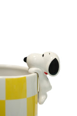Vaso in Ceramica Snoopy Love is in Bloom Yellow – Blogo Design