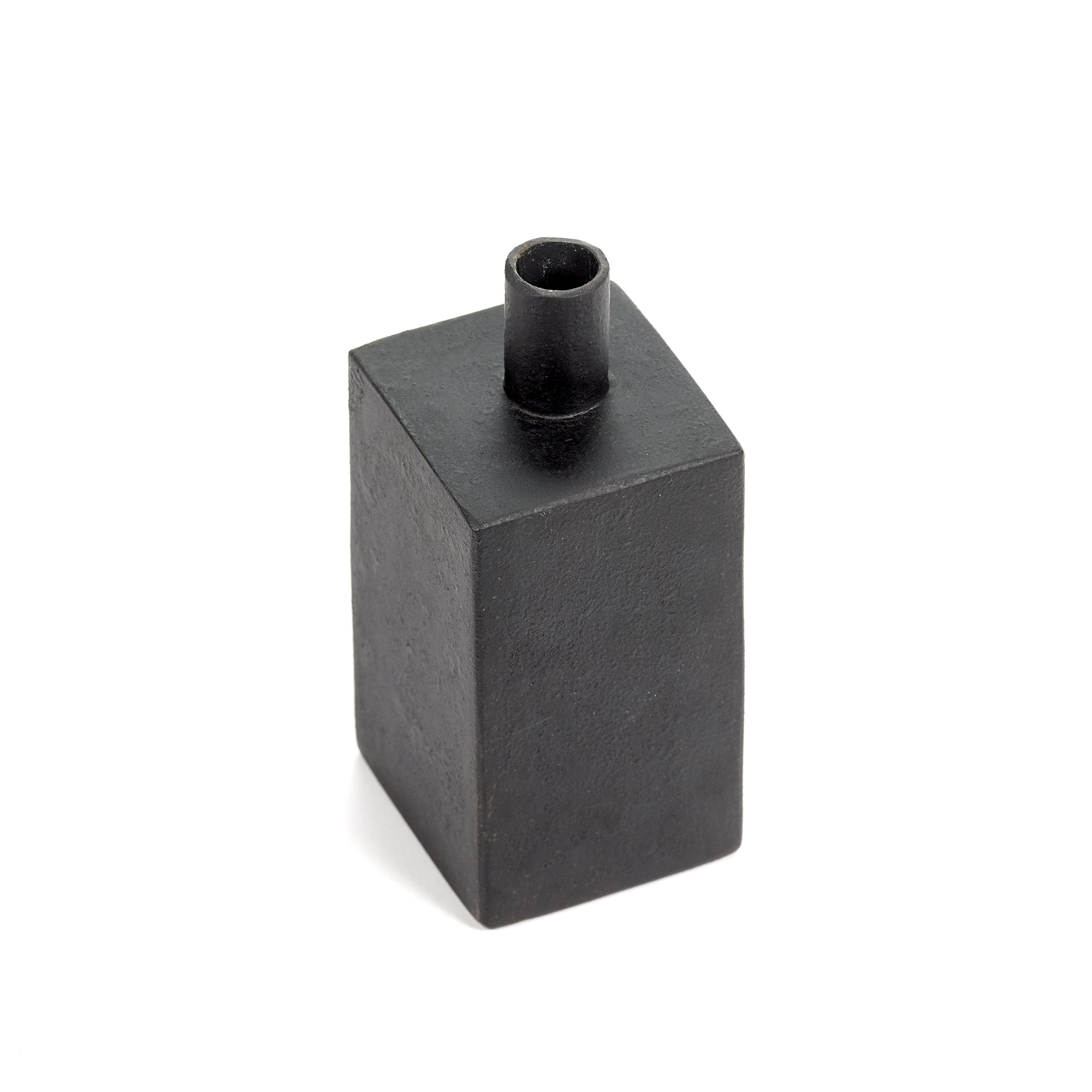 Vaso Moro in Metallo Nero H13 Cm – Design Antonino Sciortino per Serax