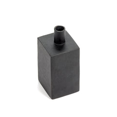 Vaso Moro in Metallo Nero H13 Cm – Design Antonino Sciortino per Serax