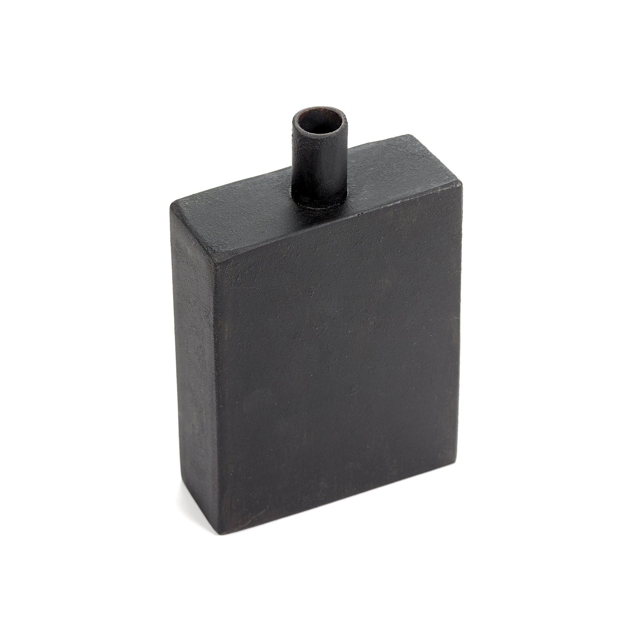 Vaso Moro in Metallo Nero H17 Cm – Design Antonino Sciortino per Serax