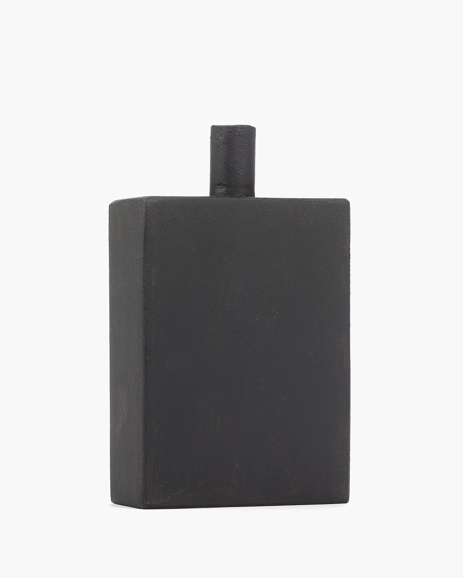 Vaso Moro in Metallo Nero H17 Cm – Design Antonino Sciortino per Serax