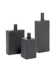 Vaso Moro in Metallo Nero H23 Cm – Design Antonino Sciortino per Serax