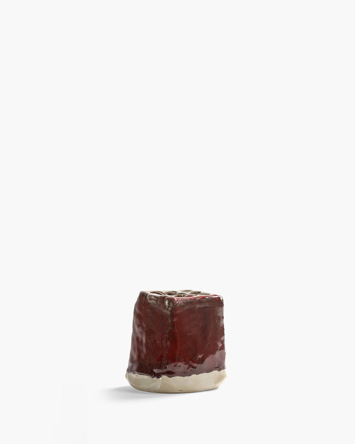 Vaso Rosso Pique-Fleurs H11 Cm in ceramica – Design Antoine Vandewoude per Serax