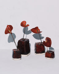 Vaso Rosso Pique-Fleurs H11 Cm in ceramica – Design Antoine Vandewoude per Serax