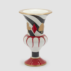 Vaso Scacchi Coppa H38 D23 Poliresina Design EDG - Enzo De Gasperi