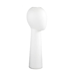 Vaso Adali White H50 | Vaso in vetro a forma di testa umana astratto - 705927