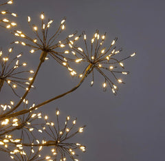 Albero di Faggio Luminoso H180 con 1568 LED a Ciuffi - 684084