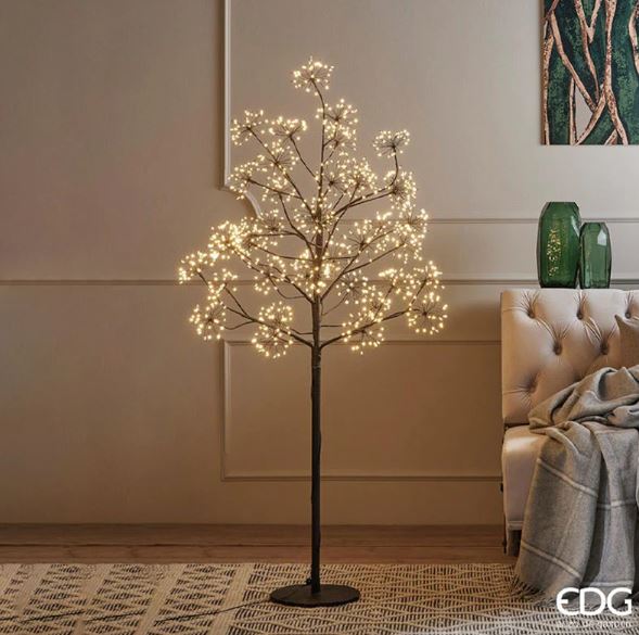 Albero di Faggio Luminoso H150 con 1120 LED a Ciuffi - 684083