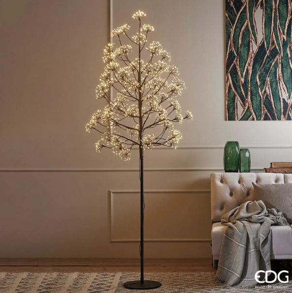 Albero di Faggio Luminoso H210 con 2016 LED a ciuffi - 684085